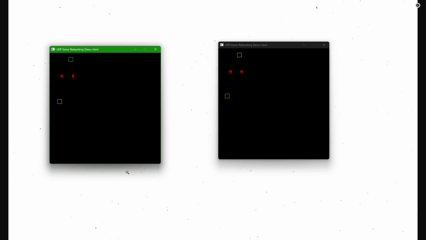 UDPGameNetworking Demo