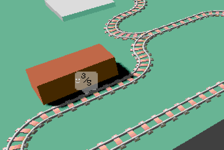 A close up of a station leading to a junction with multiple routes